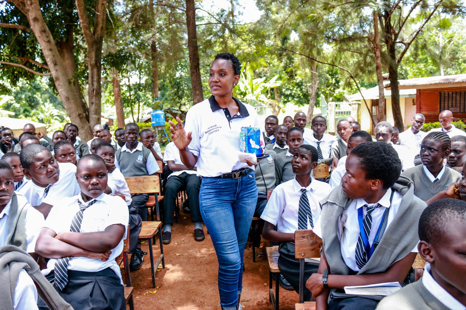 Mentorship session with students