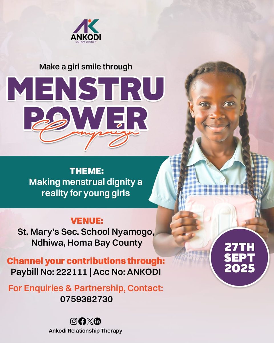 Menstrupower campaign poster